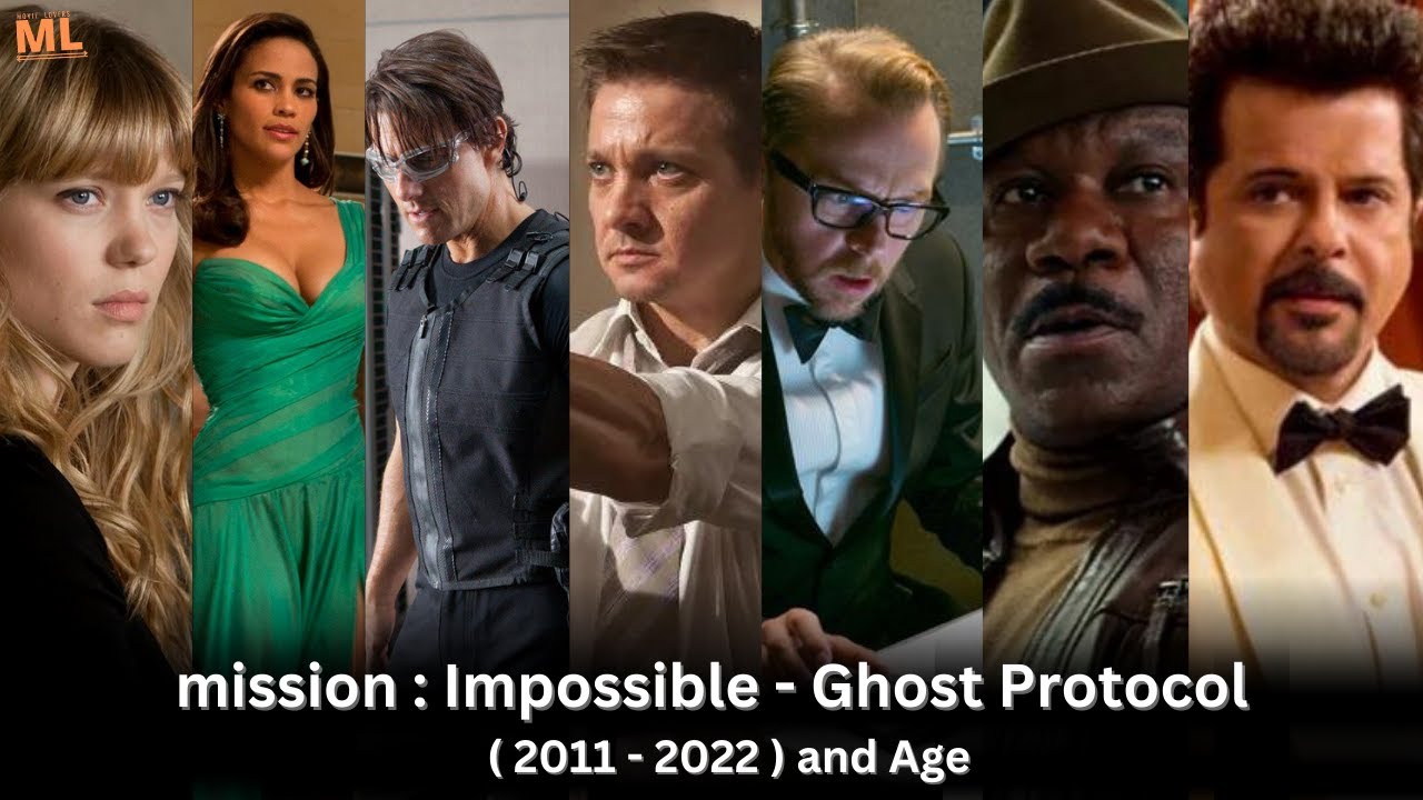 Mission Impossible : Ghost Protocol Cast (2011 - 2022) and Age