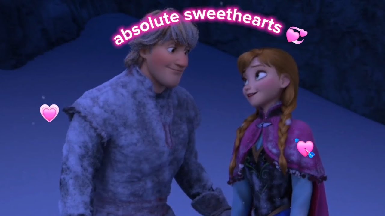Kristoff and Anna having an indisputable connection for 7 minutes straight