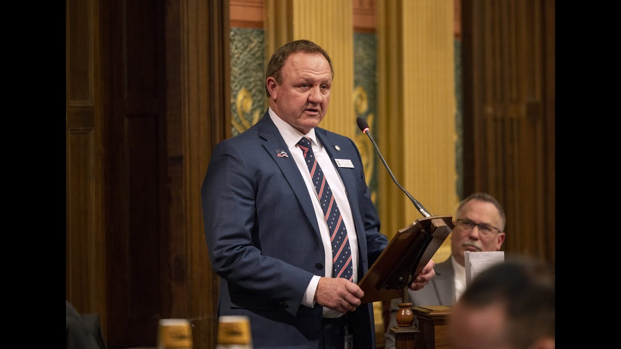 Michigan state Rep. Neil Friske arrested for 'felony-level offense' after report of gunshots