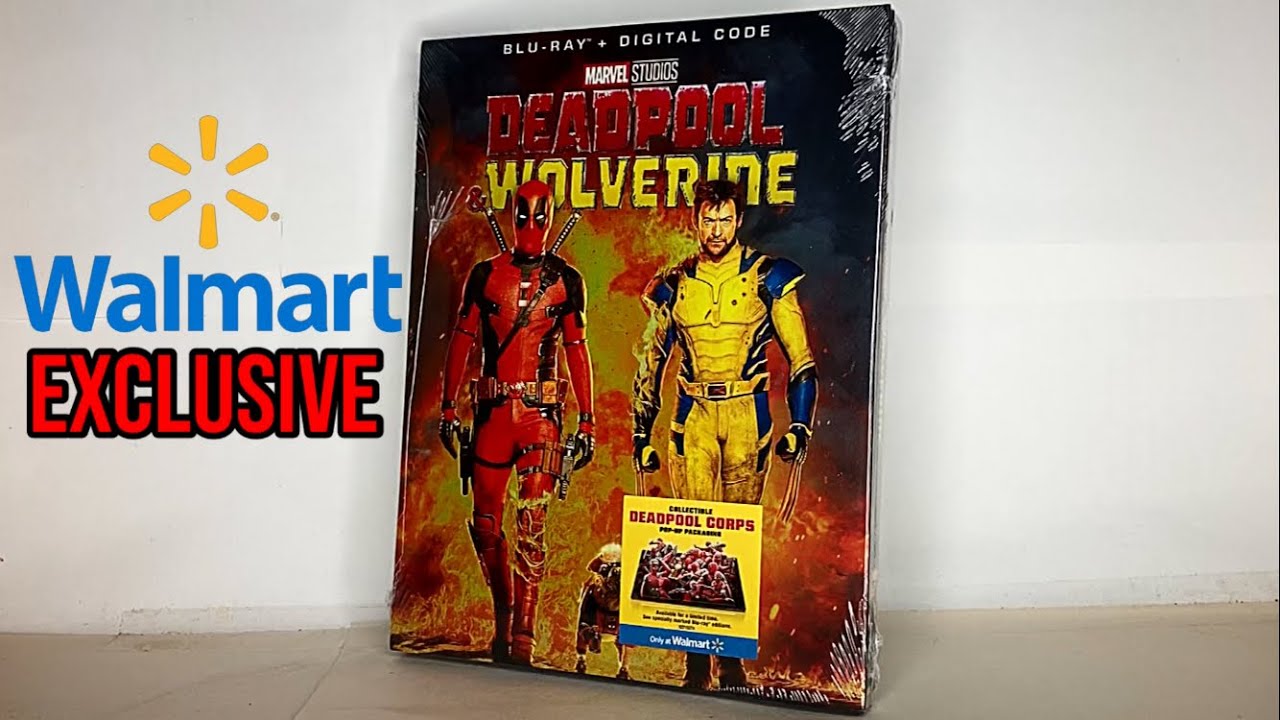 Deadpool & Wolverine [Walmart Exclusive] Blu-Ray [Review] | EARLY RELEASE!!