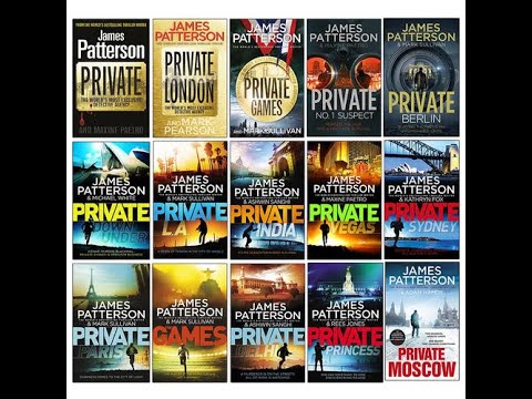 James Patterson Private Series, (books 1-15) 15 Books Collection Set