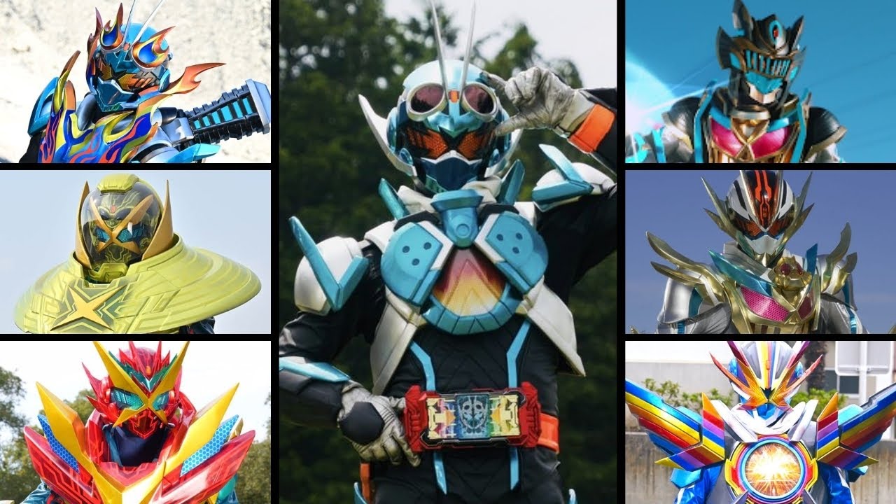 KAMEN RIDER GOTCHARD ALL FORM FROM SERIES 【STEAMHOPPER FORM - STEAMHOPPER ULTIMA】