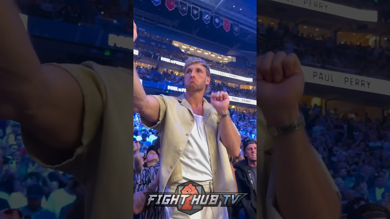 Logan Paul REACTS to Jake Paul KNOCKING Mike Perry OUT!