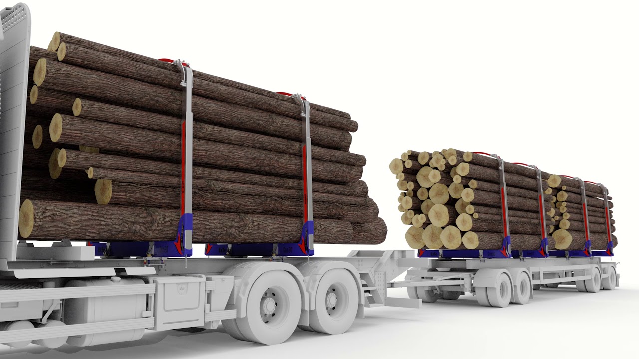 ExTe Com 90 - Remote controlled load securing with automatic monitoring.