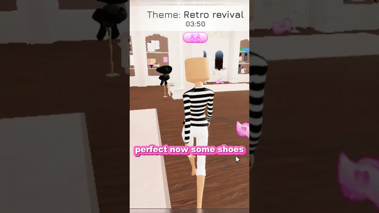 PLAY DTI WITH ME BUT D THEME IS RETRO REVIVAL #youtubeshorts#shorts