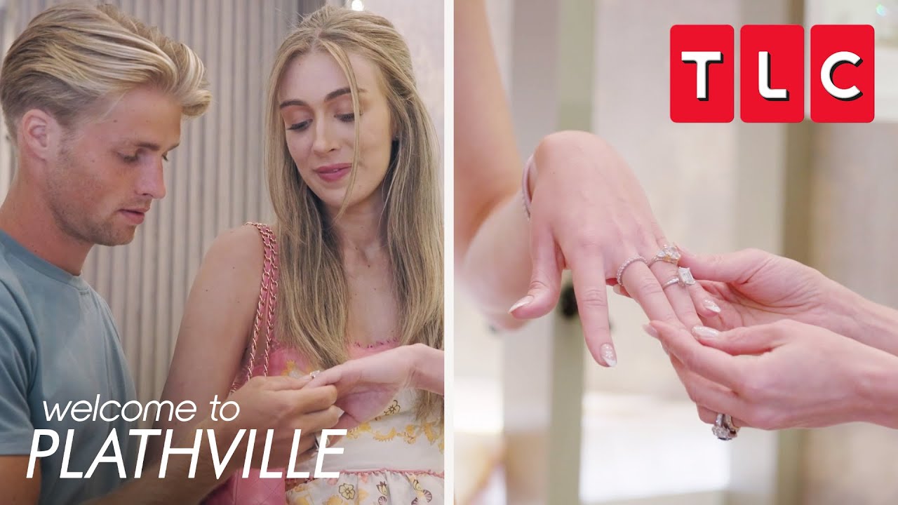 Micah and Veronica Go Ring Shopping | Welcome to Plathville | TLC