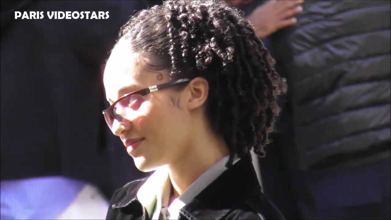 Chase Infiniti @ Paris Fashion Week 1 october 2024 show Miu Miu