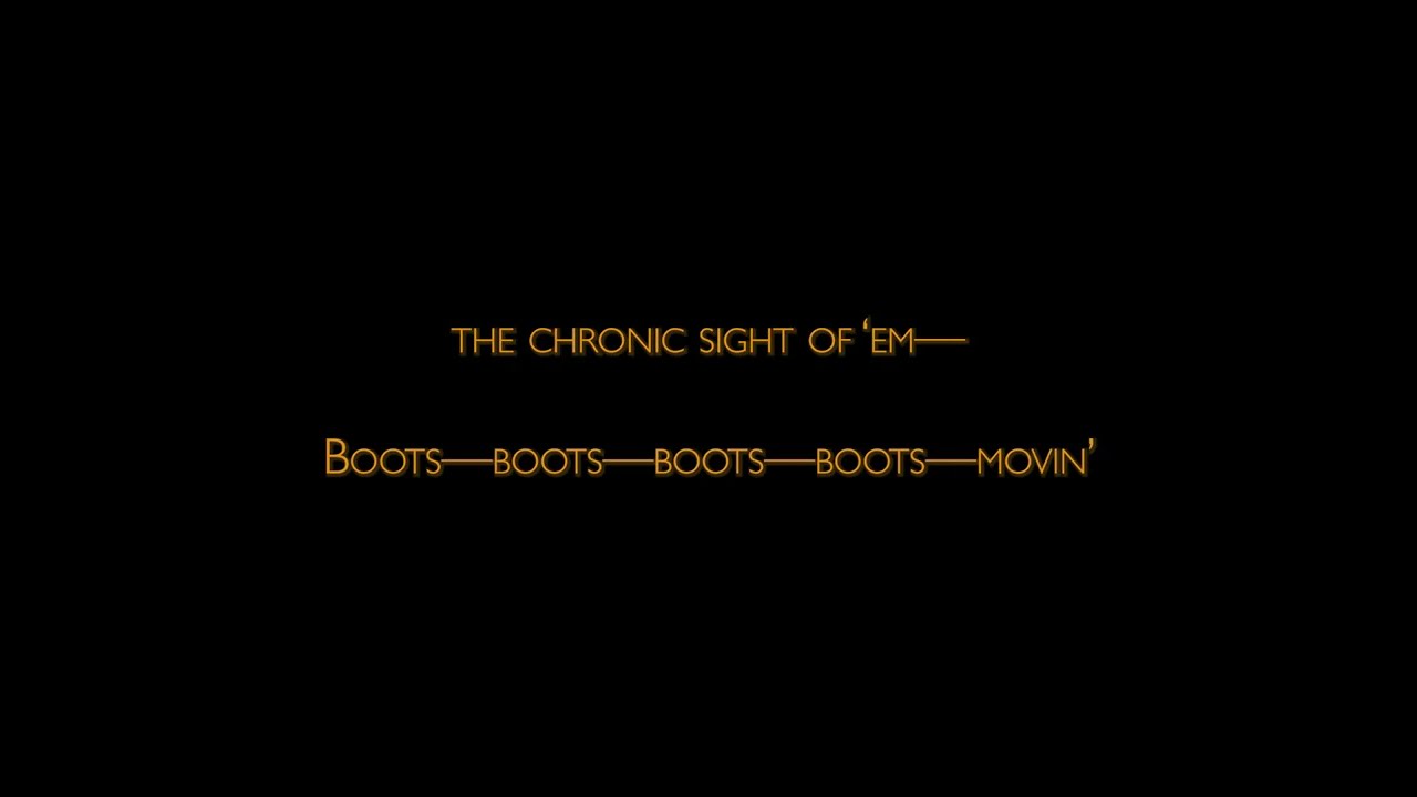 BOOTS by Rudyard Kipling (1915) read by Taylor Holmes (cleaned audio)