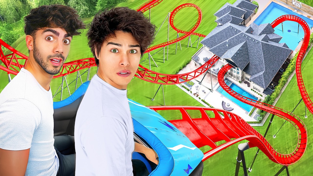 I Built a Theme Park In My House!