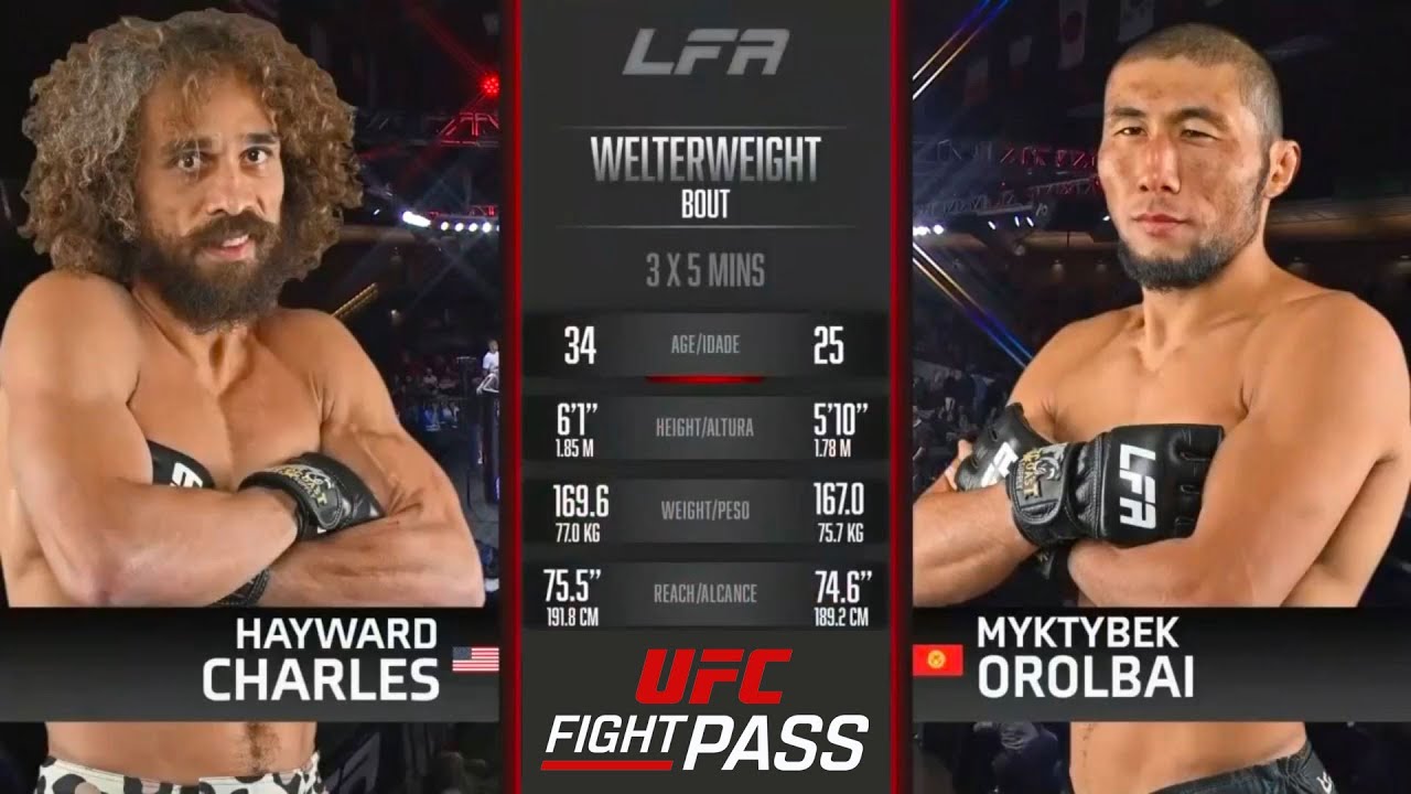 LFA 170: Myktybek Orolbai vs Hayward Charles | Oct 27, 2023