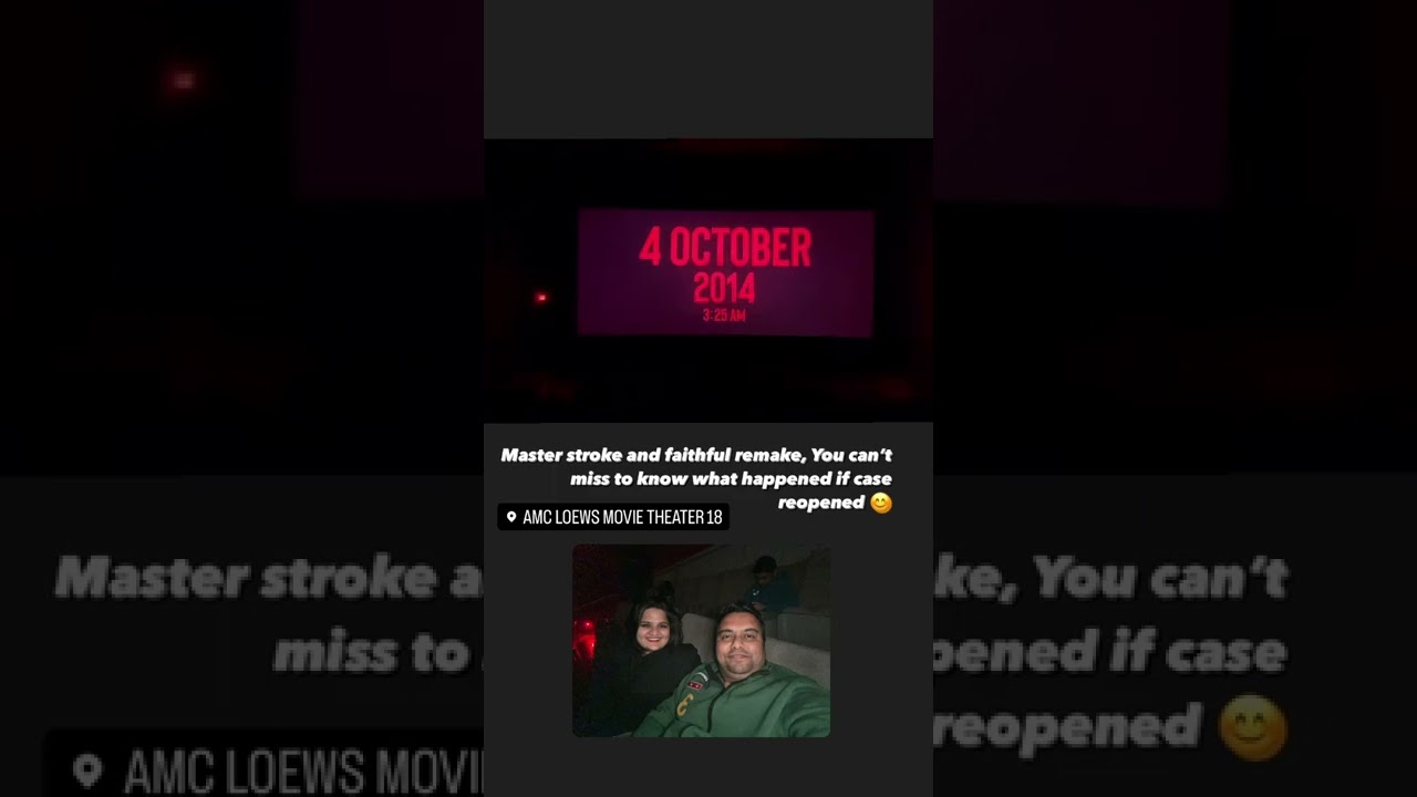Drishyam 2 Movie review | AMC New Brunswick 18 | New Jersey | Nov 2022
