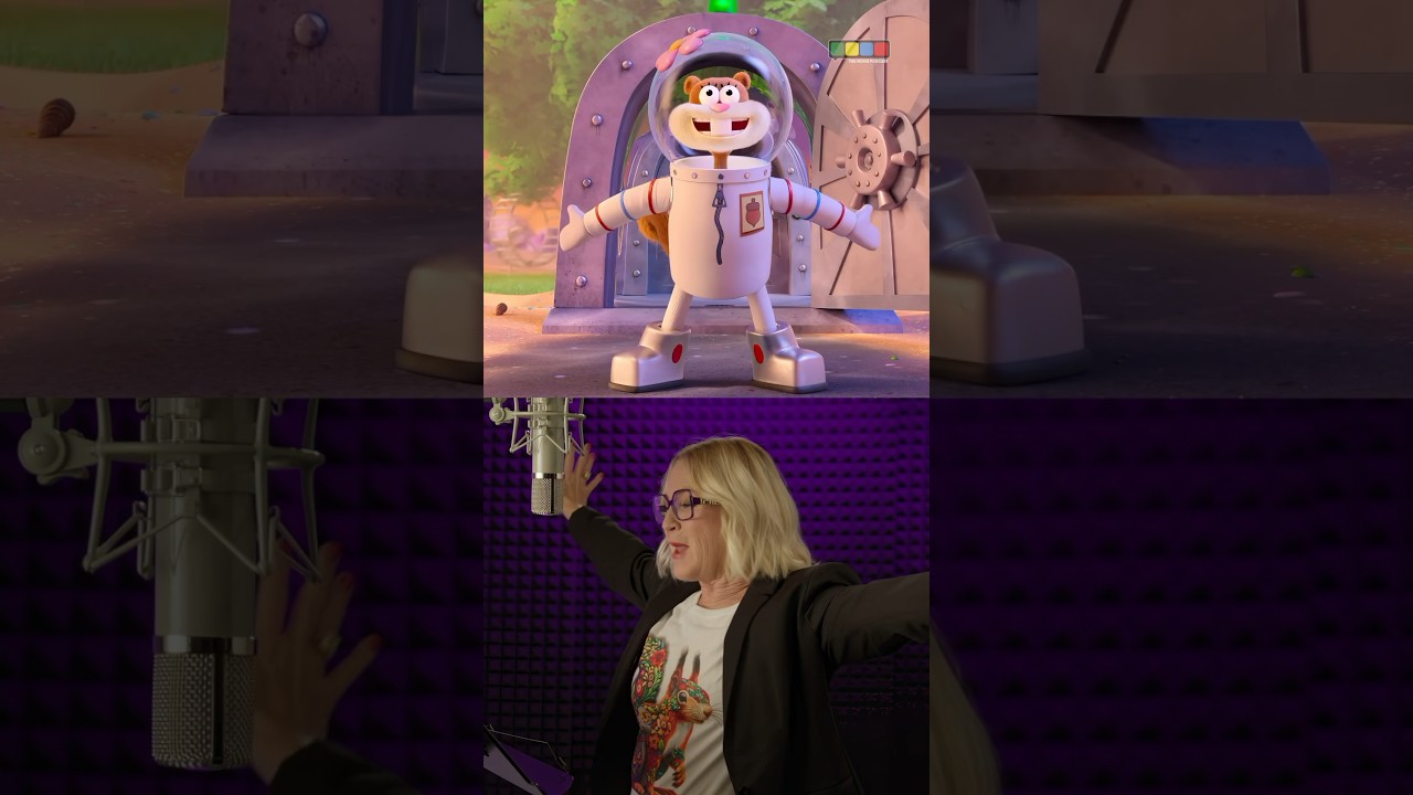 #SandyCheeks Voice Actor Carolyn Lawrence on the early days of #SpongeBob. #Shorts #Animation #Kids