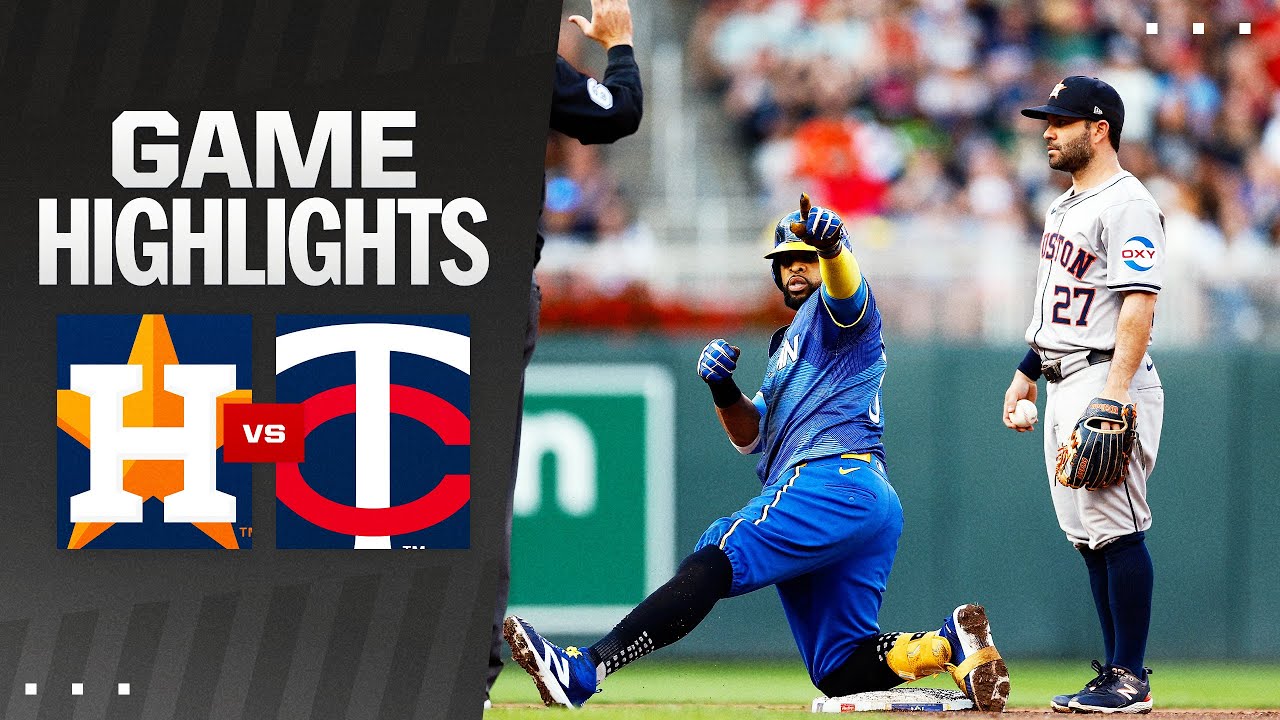 Astros vs. Twins Game Highlights (7/5/24) | MLB Highlights