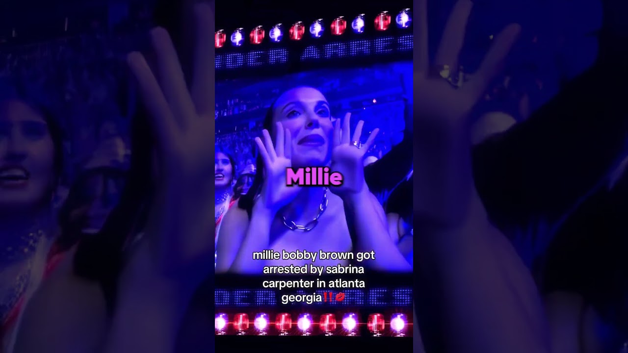 Millie Bobby Brown & Sabrina Carpenter 🥰