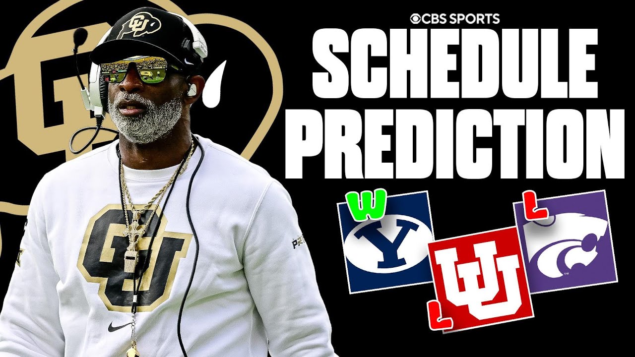 Colorado Buffaloes 2025 Schedule Prediction | Expectations without Shedeur Sanders & Travis Hunter 👀