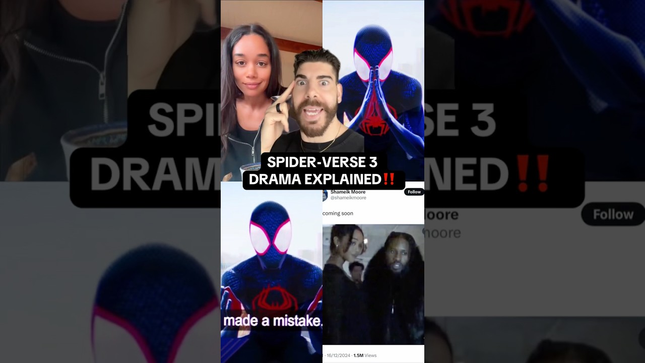 SPIDER-VERSE 3 DRAMA EXPLAINED‼️