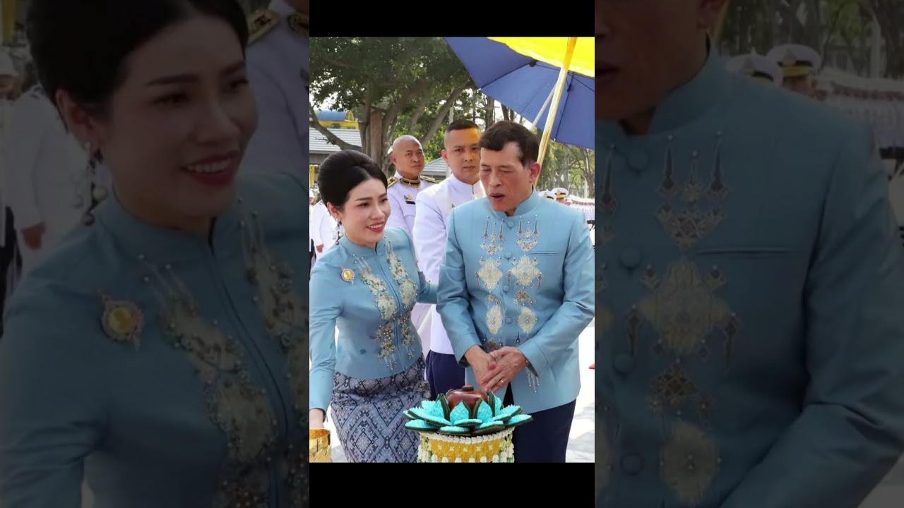🇹🇭Thai KING & His Royal CONSORT Sineenat: A Unique Modern Royal Existence 👑 #thailand #royalty