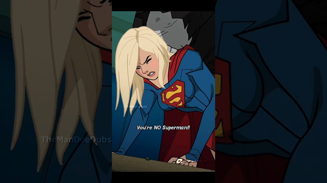 SuperGirl VS GRUNDY! | #youtubeshorts #explorepage #superman #batman #dccomics #justiceleague #dc
