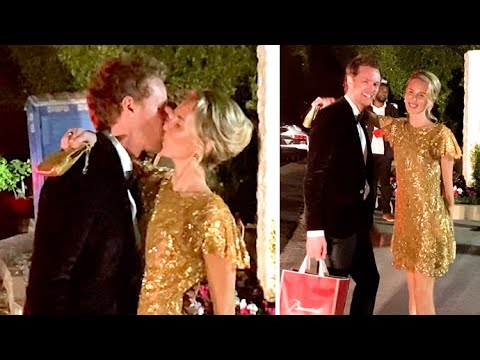 Barron Hilton And Wife Tessa Share A Smooch Before Indulging In Food Truck Grub With Billy Idol