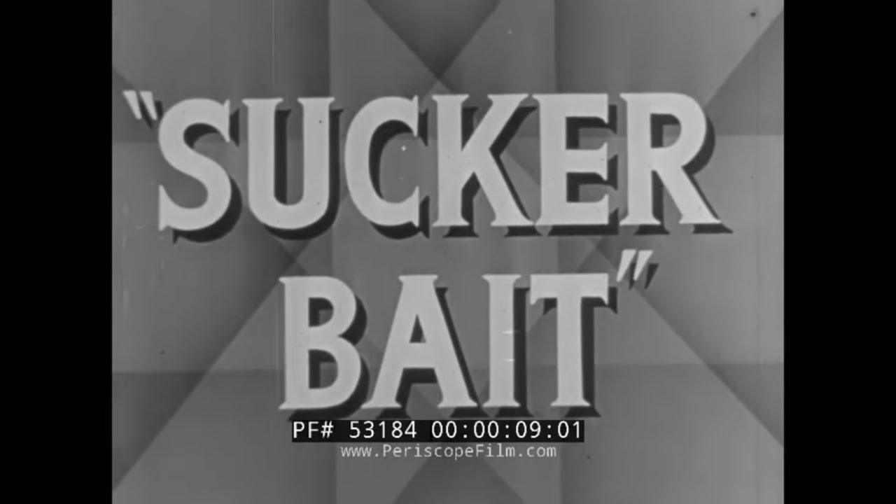 WWII " LOOSE LIPS SINK SHIPS "  ANTI-ESPIONAGE  PROPAGANDA FILM  "SUCKER BAIT" PART 1 53184