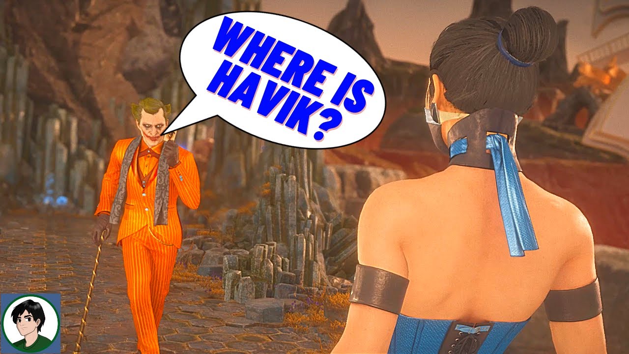 The Joker Asking Kitana About Havik - Mortal Kombat 11