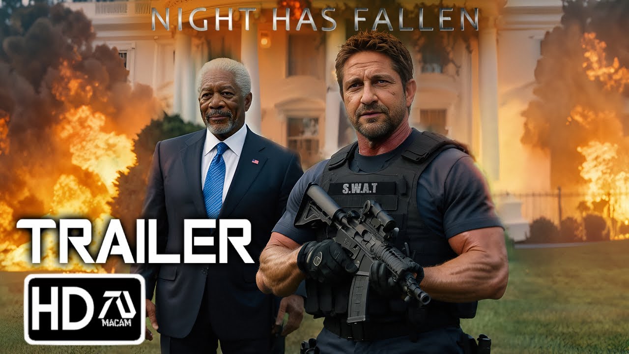 Night Has Fallen First Trailer (HD) Gerard Butler, Aaron Eckhart | Has Fallen 4 | Fan-Made 1.1