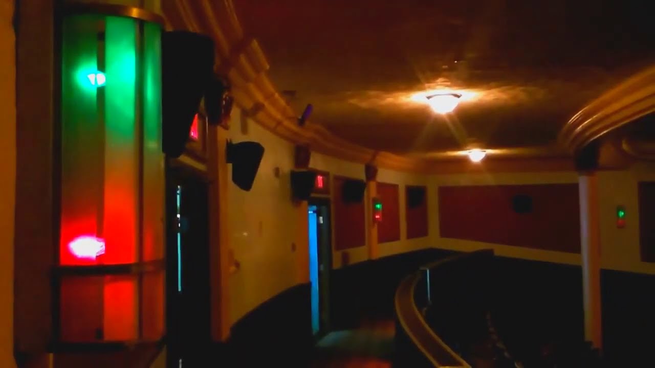 Tour of The Somerville Theater, Davis Square Somerville MA - with Music
