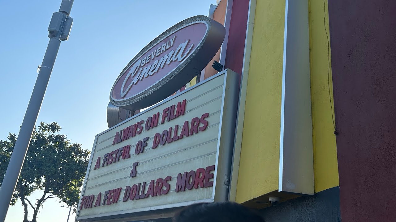 THE NEW BEVERLY CINEMA in LOS ANGELES! (July 25, 2023)