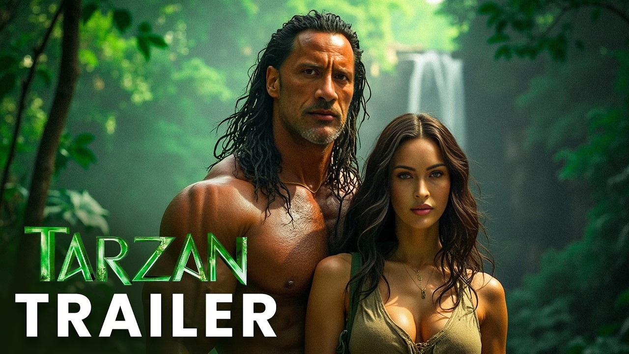 Tarzan (2025) - First Trailer - Dwayne Johnson, Megan Fox