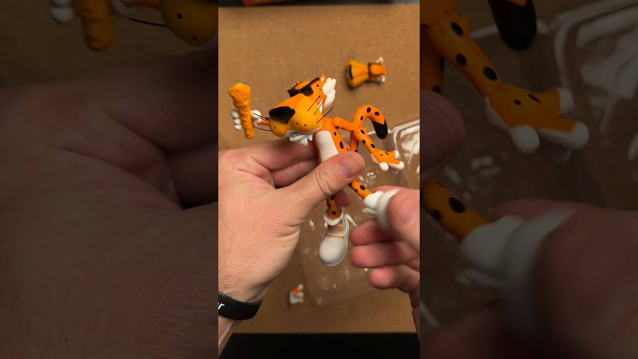 Quick look at Chester Cheeto by Jada Toys #actionfigures #toycollector #cheetos