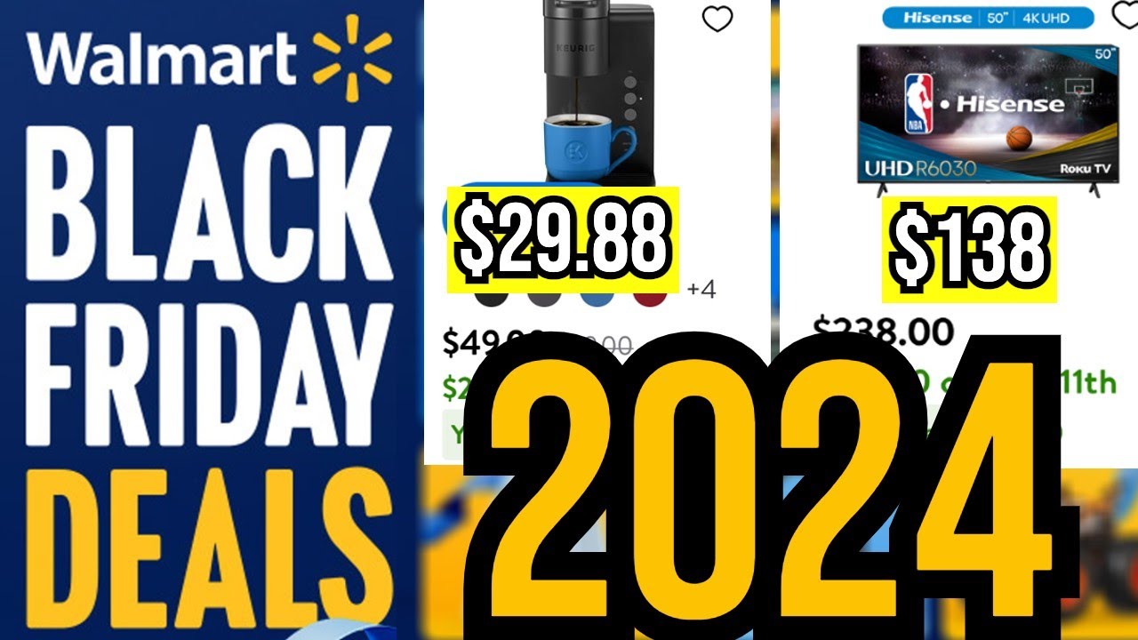 Walmart **BLACK FRIDAY 2024** AMAZING ELECTRONICS DEALS!