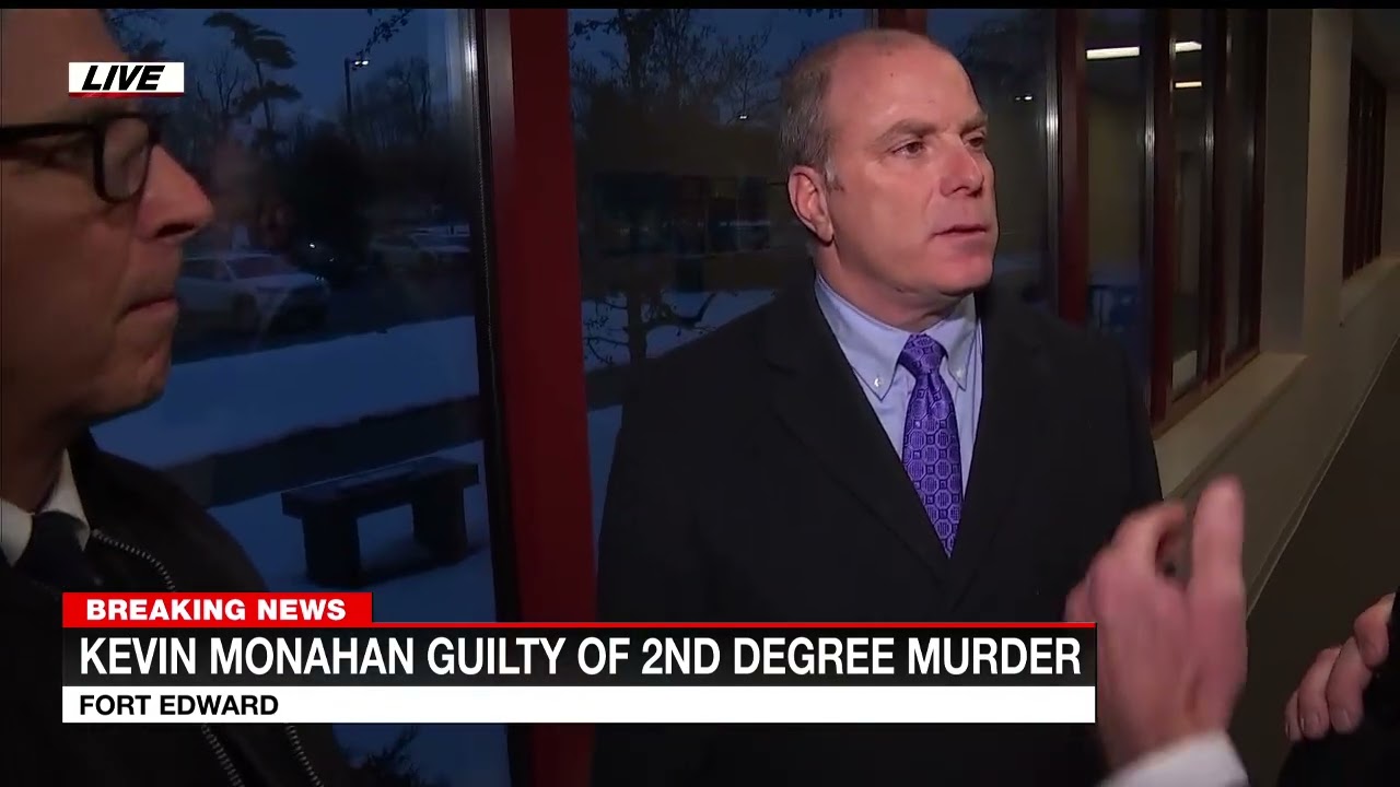 Kevin Monahan's defense team reacts to guilty verdict
