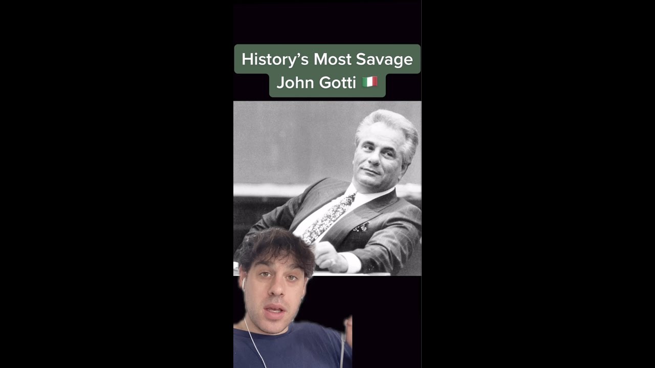 John Gotti the TEFLON Don Was UNTOUCHABLE 🇮🇹 | #shorts