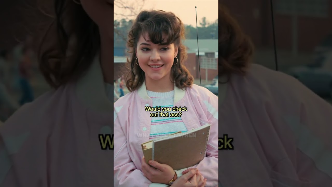 MADELYNE CLINE (Tina) first time in Stranger Things S2E1