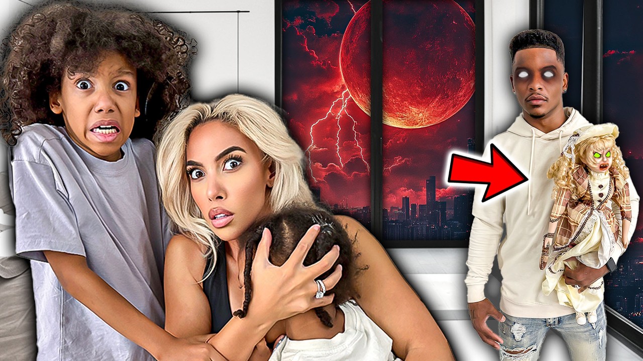 We Found Dad POSSESSED BY A HAUNTED Doll "SCARY"