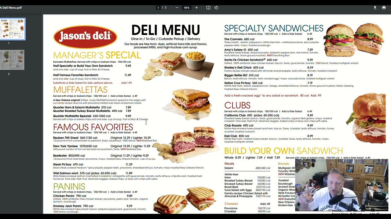 Jason's Deli Hickory'ish Reviews
