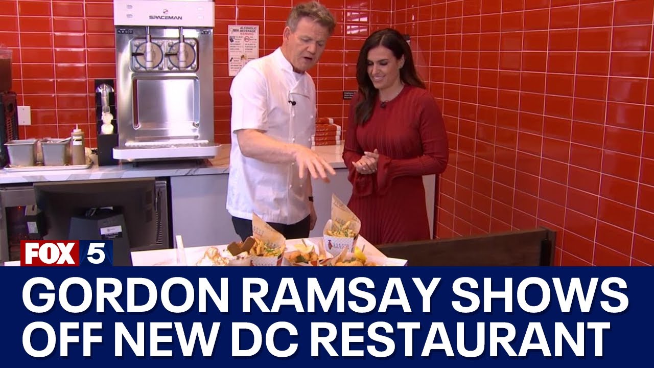 Gordon Ramsay shows us around his new DC restaurant | FOX 5 DC