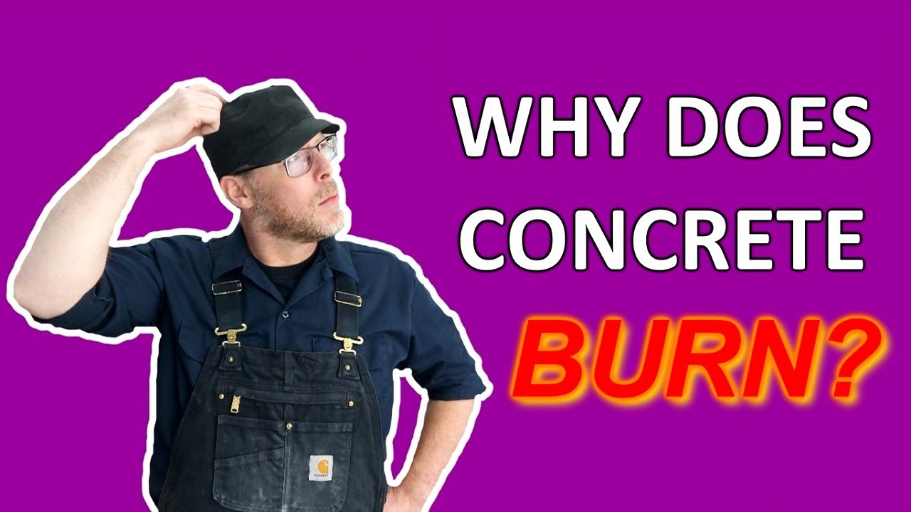 Why Does Concrete Burn?