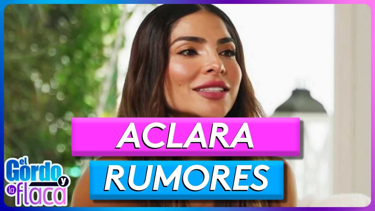Alejandra Espinoza rompe el silencio sobre su delgadez | El Gordo Y La Flaca