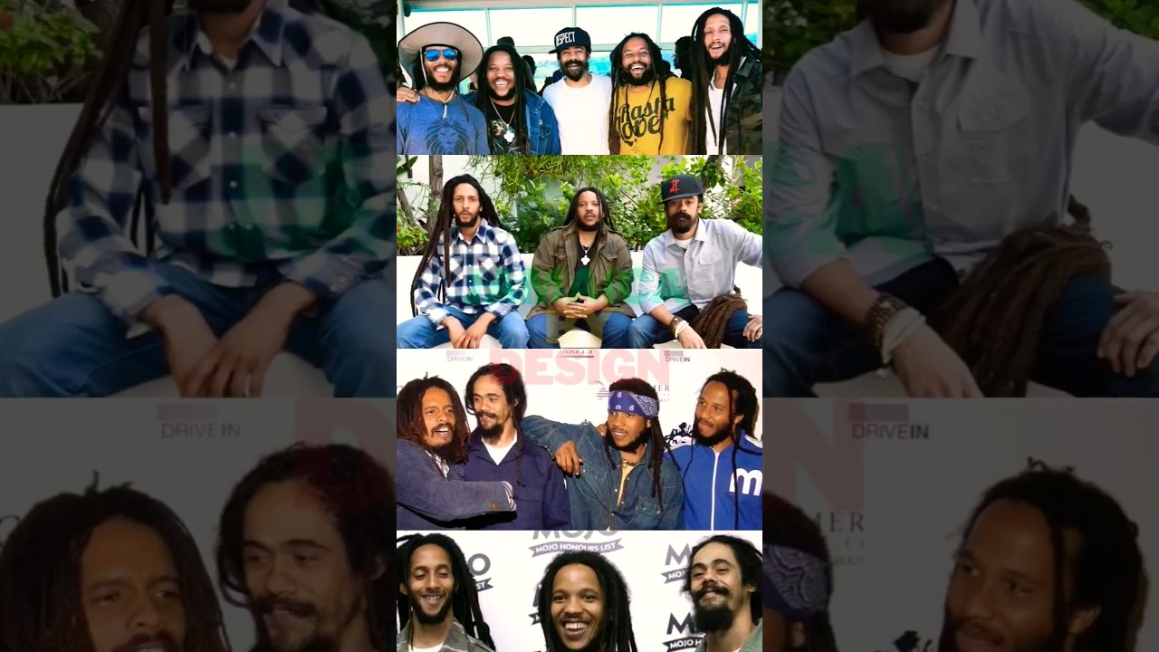 Marley Brothers | Ages, Birthdays & Musical Legacy #jamaica #bobmarley #marleyfamily #damianmarley