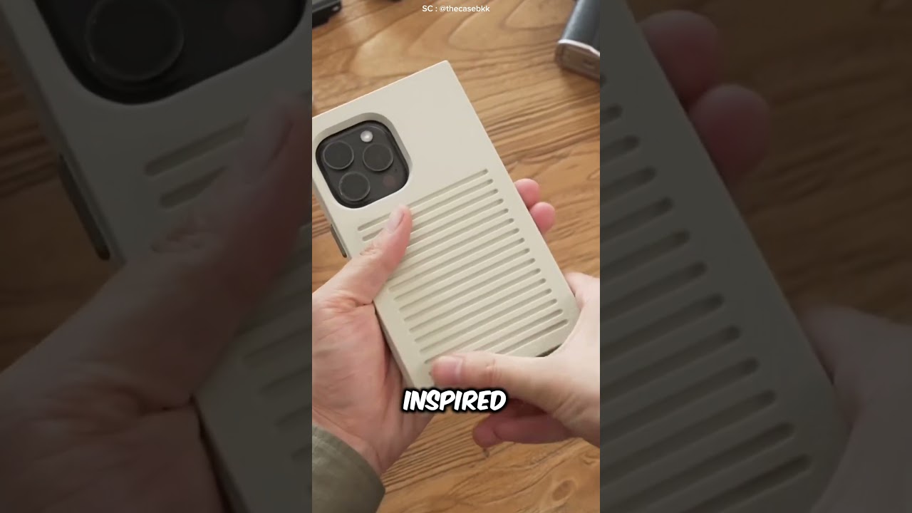 Retro Revival: A Classic Twist to Modern iPhone Protection