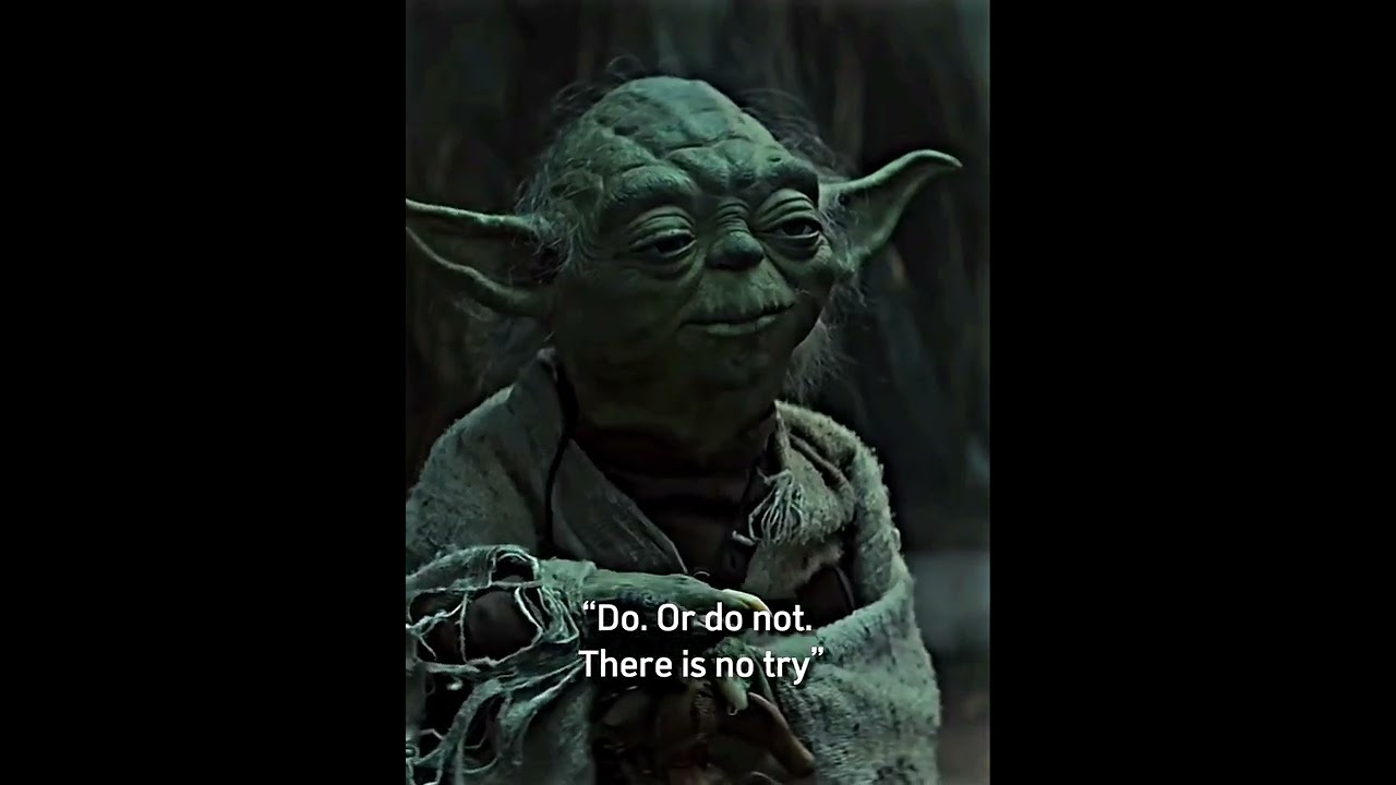 Yoda's Greatest Quotes | Part 1 #yoda #jedi #starwars #quotes