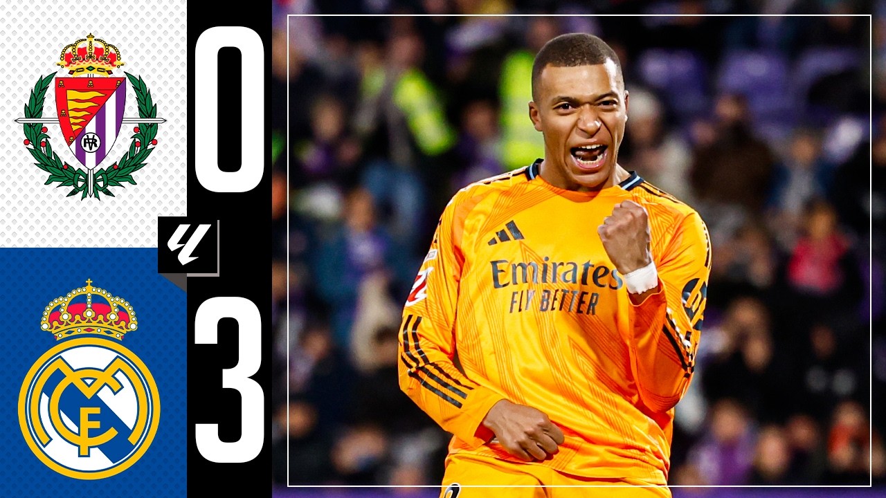 HIGHLIGHTS | Valladolid 0-3 Real Madrid | LaLiga 2024/25