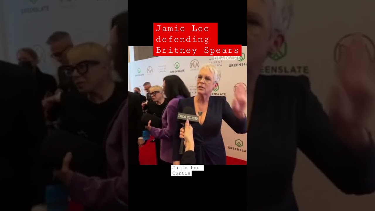 Jamie Lee Curtis defends Britney Spears interview #freebritneypart2 ##jamieleecurtis #britneyspears