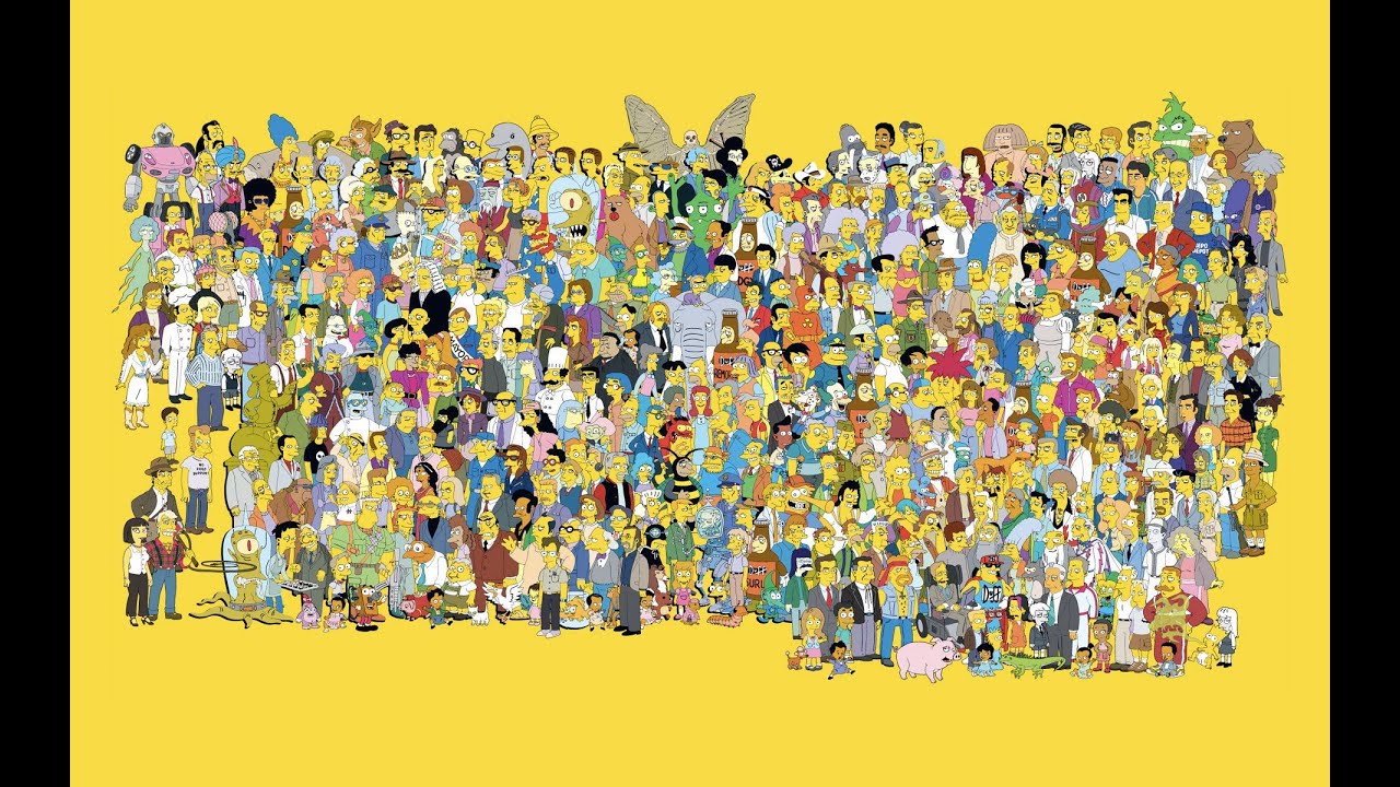 THE SIMPSONS - MEET EVERY CHARACTER