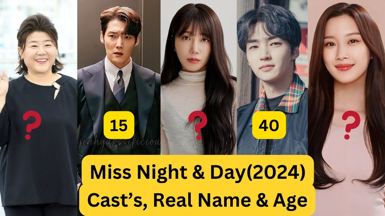 Shocking Casts, Real Age & Name( Miss Night & Day ) South Korean Drama 2024