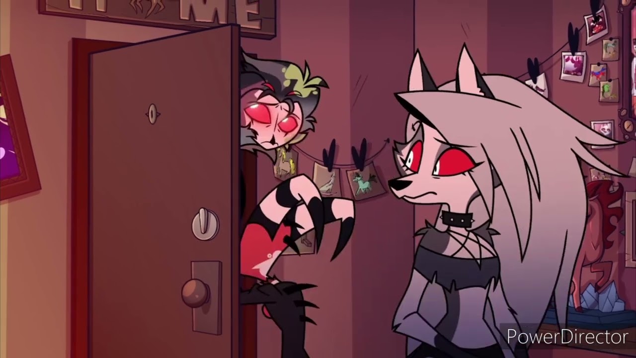 Loona hugs Blitzo