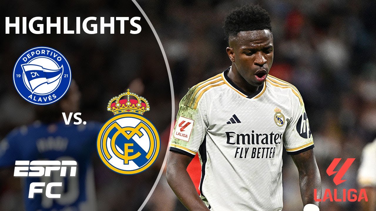 🚨 CLEAN SHEET DOMINATION 😤 Alaves vs. Real Madrid | LALIGA Highlights | ESPN FC