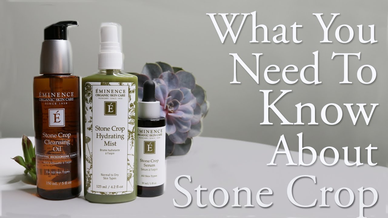 What You Need To Know About The Eminence Organics Stone Crop Collection