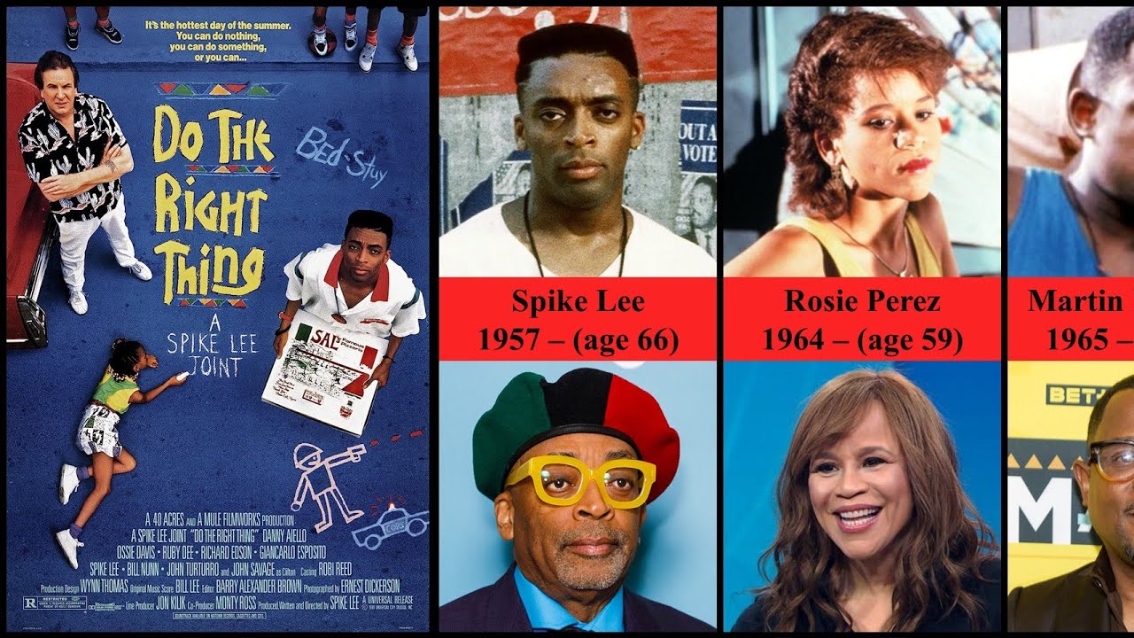 Do the Right Thing Cast (1989) | Then and Now
